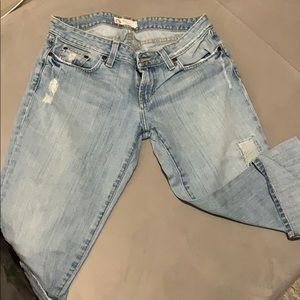 BKE Star denim capris